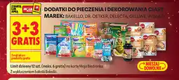 Biedronka Dodatki do pieczenia i dekorowania ciast (różne marki) oferta