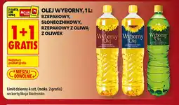 Biedronka Olej Wyborny 1L (różne rodzaje) oferta