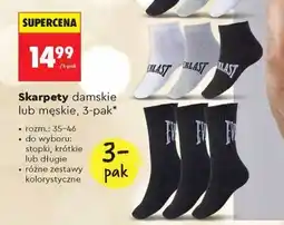 Biedronka Skarpety damskie lub męskie, 3-pak oferta