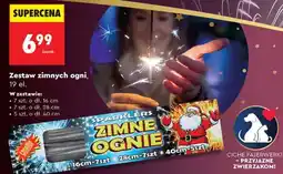 Biedronka Zestaw zimnych ogni oferta
