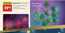 Biedronka Łańcuch disco RGB oferta