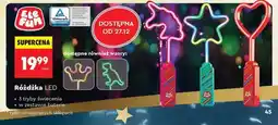 Biedronka Różdżka LED oferta