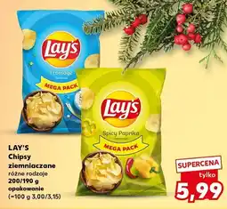 Kaufland Chipsy ziemniaczane LAY'S różne rodzaje oferta