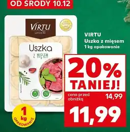 Kaufland Uszka z mięsem Virtu 1 kg oferta
