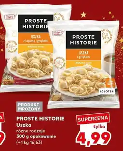 Kaufland Uszka PROSTE HISTORIE różne rodzaje 300 g oferta