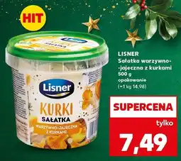 Kaufland Sałatka LISNER warzywno-jajeczna z kurkami 500 g oferta