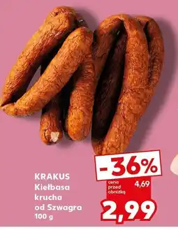 Kaufland Kiełbasa krucha od Szwagra KRAKUS 100 g oferta