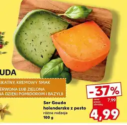 Kaufland Ser Gouda holenderska z pesto różne rodzaje 100 g Kaufland oferta