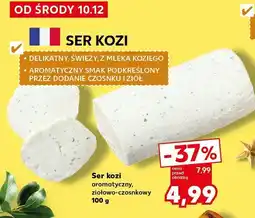 Kaufland Ser kozi aromatyczny ziołowo-czosnkowy 100 g Kaufland oferta