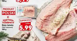 Kaufland Karp świeży filet nacinany 100 g Kaufland oferta