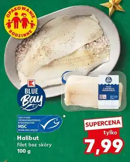 Kaufland Halibut filet bez skóry BLUE BAY oferta
