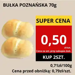 Supeco Bułka poznańska 70g Supeco oferta