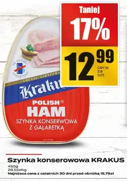 Supeco Szynka konserwowa KRAKUS z galaretką oferta