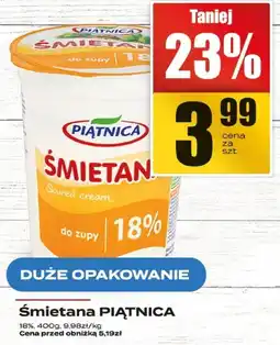 Supeco Śmietana PIĄTNICA 18% oferta