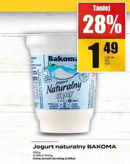 Supeco Jogurt naturalny gęsty Bakoma 150g oferta