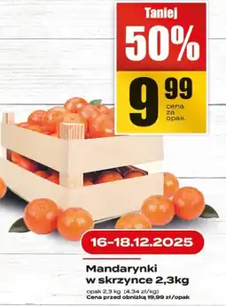 Supeco Mandarynki w skrzynce 2.3kg Supeco oferta