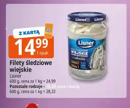E.Leclerc Filety śledziowe Lisner oferta