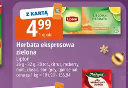 E.Leclerc Herbata zielona Lipton oferta