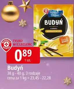 E.Leclerc Budyń Tablier Blanc oferta