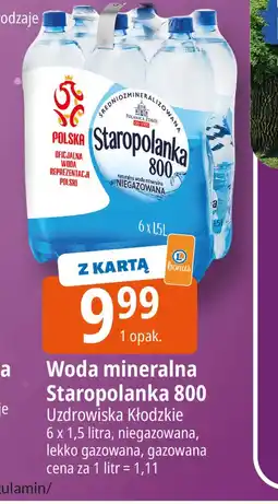 E.Leclerc Woda mineralna Staropolanka oferta