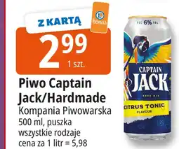 E.Leclerc Piwo Captain Jack oferta