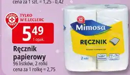 E.Leclerc Ręcznik papierowy Mimosa oferta