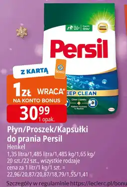 E.Leclerc Proszek do prania Persil oferta