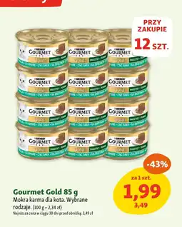 Maxi Zoo Karma dla kota Gourmet Gold oferta