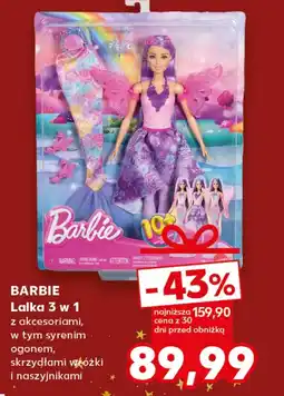 Kaufland Lalka z akcesoriami Barbie oferta