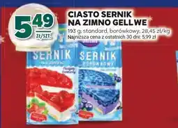Stokrotka Ciasto Sernik na zimno Gellwe oferta
