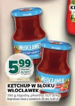 Stokrotka Ketchup Włocławek w słoiku łagodny/pikantny 380g oferta