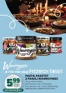 Stokrotka Pasta, pasztet z fasoli Wawrzyniec różne rodzaje oferta