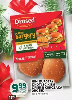Stokrotka Mini burgery z kotlecikiem z piersi kurczaka Drosed oferta