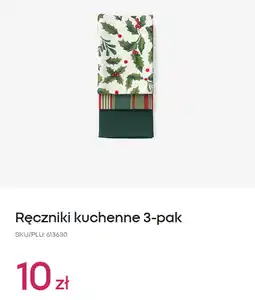 Pepco Ręczniki kuchenne 3-pak oferta