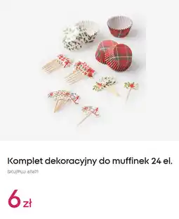 Pepco Komplet dekoracyjny do muffinek 24 el oferta