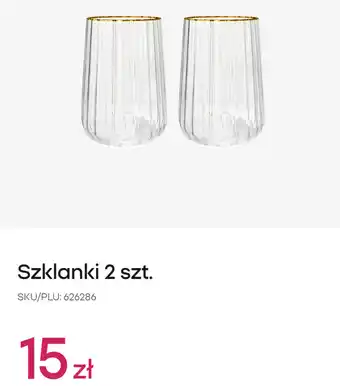Szklanki 2 szt