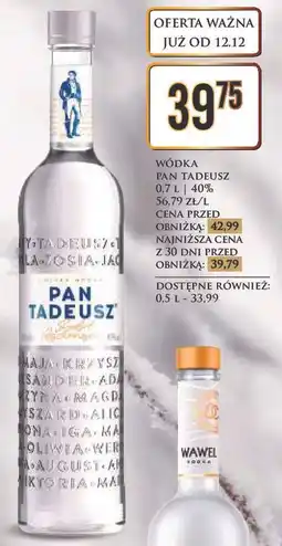 Dino Wódka Pan Tadeusz oferta