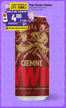 Polomarket Piwo Żywiec Ciemne oferta