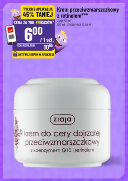 Polomarket Krem przeciwzmarszczkowy z retinolem Ziaja, 50 ml oferta