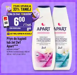 Polomarket Płyn do kąpieli lub żel 2w1 Apart, 900 ml oferta