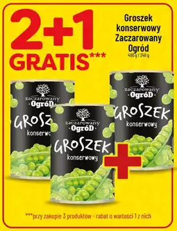 Polomarket Groszek konserwowy zaczarowany ogród (400g/240g) oferta