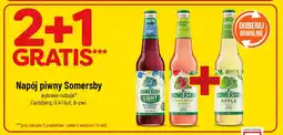 Polomarket Napój piwny Somersby (wybrane rodzaje: Blueberry & Lemon, Strawberry & Kiwi, Apple) oferta