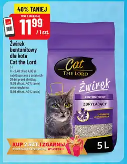 Polomarket Żwirek bentonitowy dla kota Cat the Lord oferta