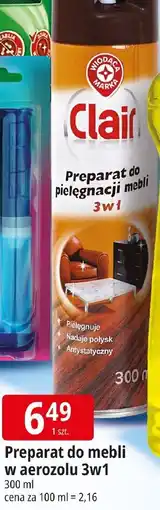 E.Leclerc Preparat do mebli w aerozolu 3w1 oferta