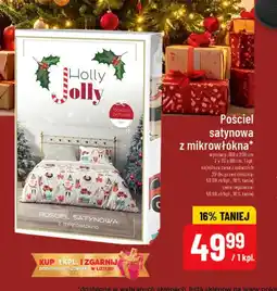 Polomarket Pościel satynowa z mikrowłokna oferta