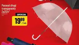 Polomarket parasol długi transparentny ZaZIZo oferta