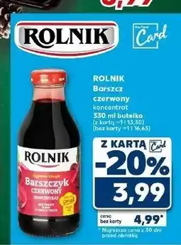 Kaufland rolnik Barszcz czerwony oferta