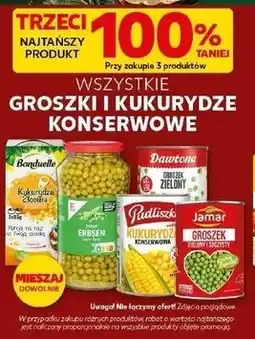 Kaufland Groszki i kukurydze konserwowe oferta