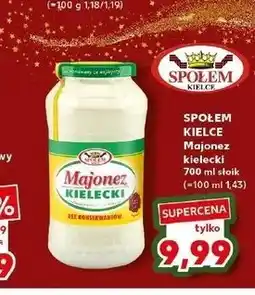 Kaufland Majonez kielecki Społem oferta