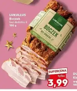 Kaufland Boczek bez dodatku E oferta